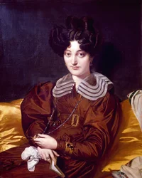 Retrato de Suzanne Clarisse de Salvaing de Boisseiu, Madame Marcotte de Sainte-Marie, 1826